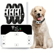 Electronic Pet Fence Wireless Bark Stopper Outdoor Dog Collar