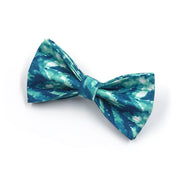 Pet Collar Leash Bow Knot Dog Walking Garbage Bag Set
