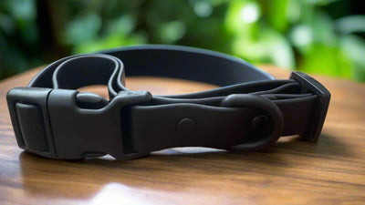 Waterproof | Order-Resistant | Rustproof | PVC Collar | Black