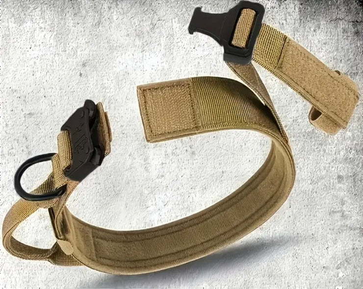 Tactical Collar | Durable | Quick Release | Army Green