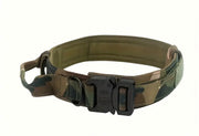 Tactical Collar | Durable | Quick Release | Camouflage Green