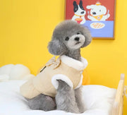 Cosy Quilted Winter Coat | Beige