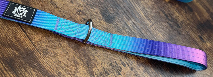Tactical Dog Lead | Blue & Purple Ombre