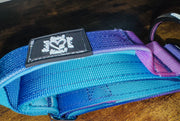 3.8cm Tactical Collar | With Robust Handle | Blue & Purple Ombre